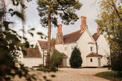 Exterior of the accommodation at Copdock Hall