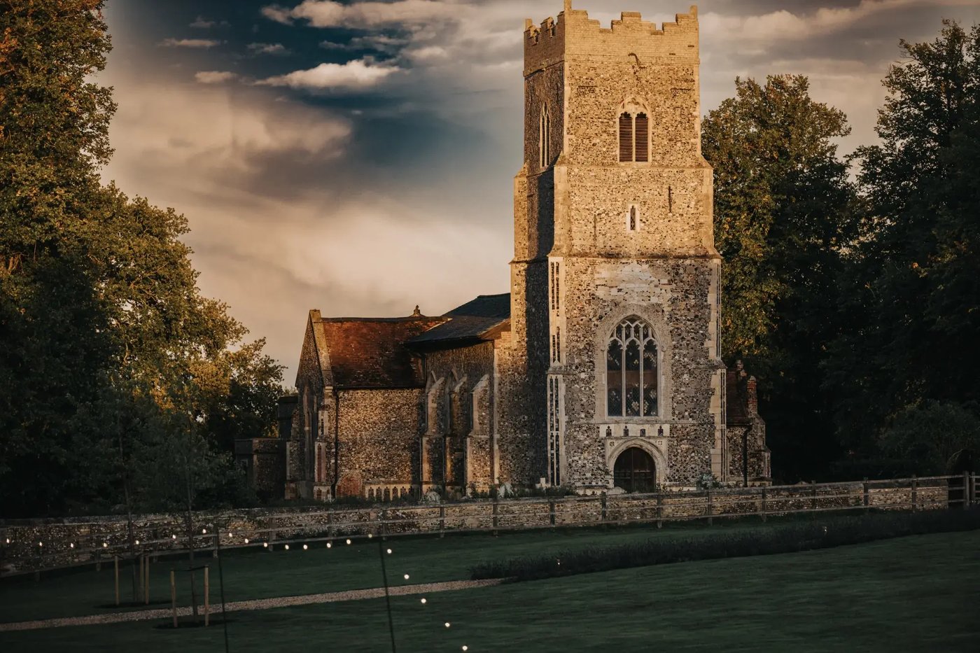 The church at Copdock Hall
