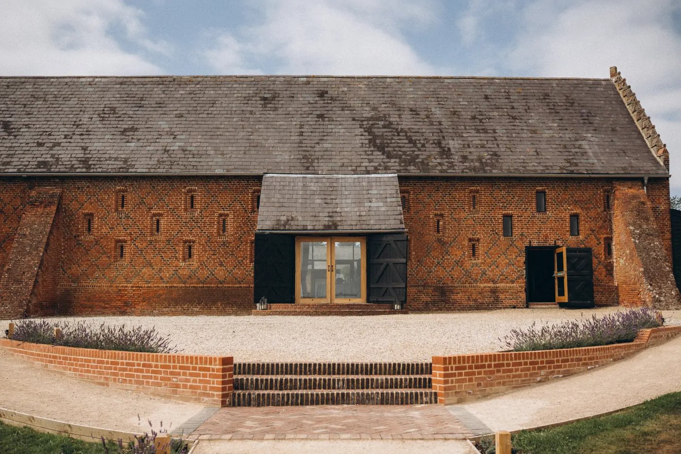 View of the venue from the grounds at Copdock Hall