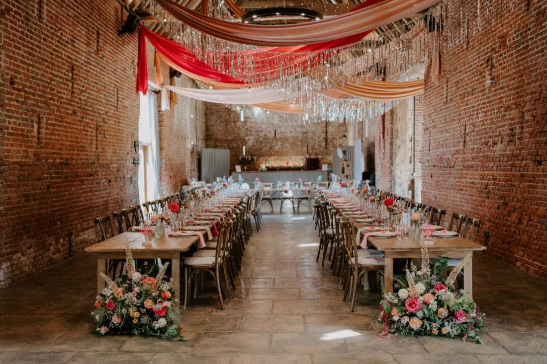 Barn Wedding Venue Inspiration from Copdock Hall